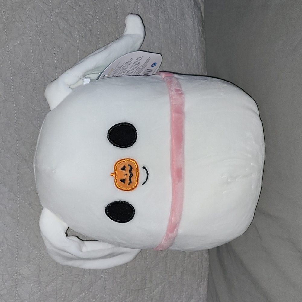 NWT Squishmallows Nightmare Before Christmas Zero Jack Skellington's Dog 8"